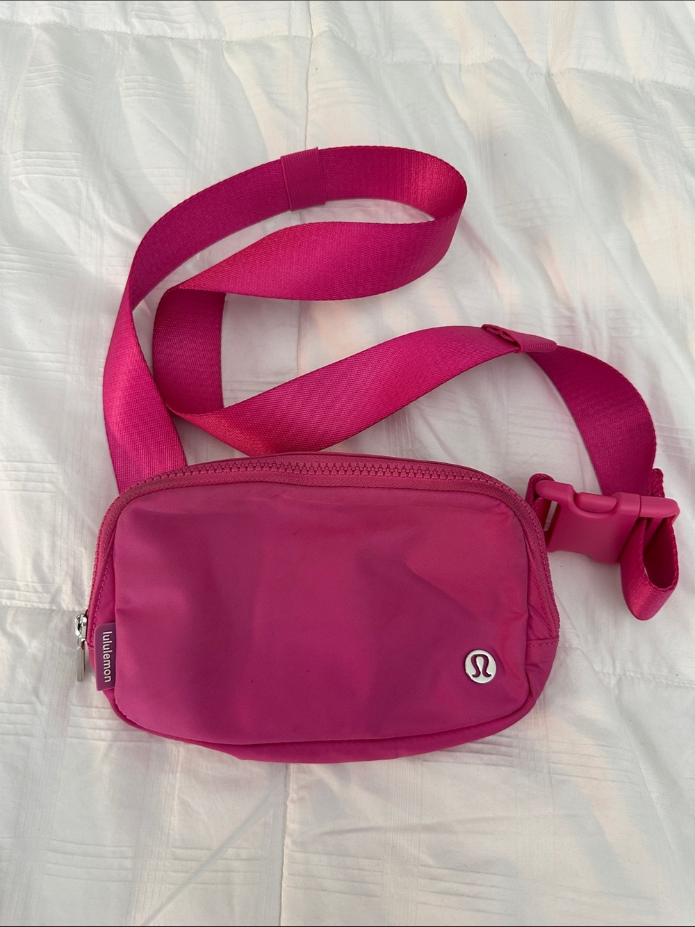 lululemon Hot Pink Crossbody Belt Bag